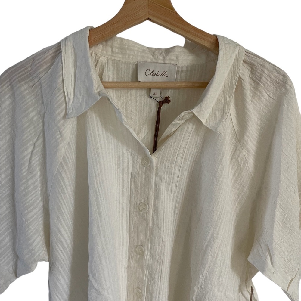 NWOT Cleobella white matching shorts set - Picture 3 of 8